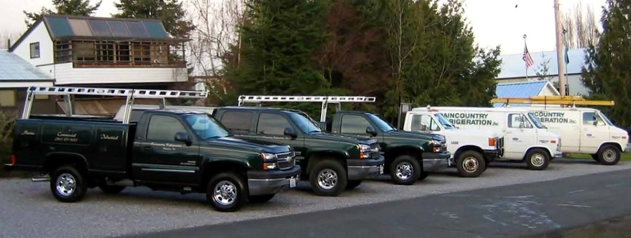 Raincountry Refrigeration fleet